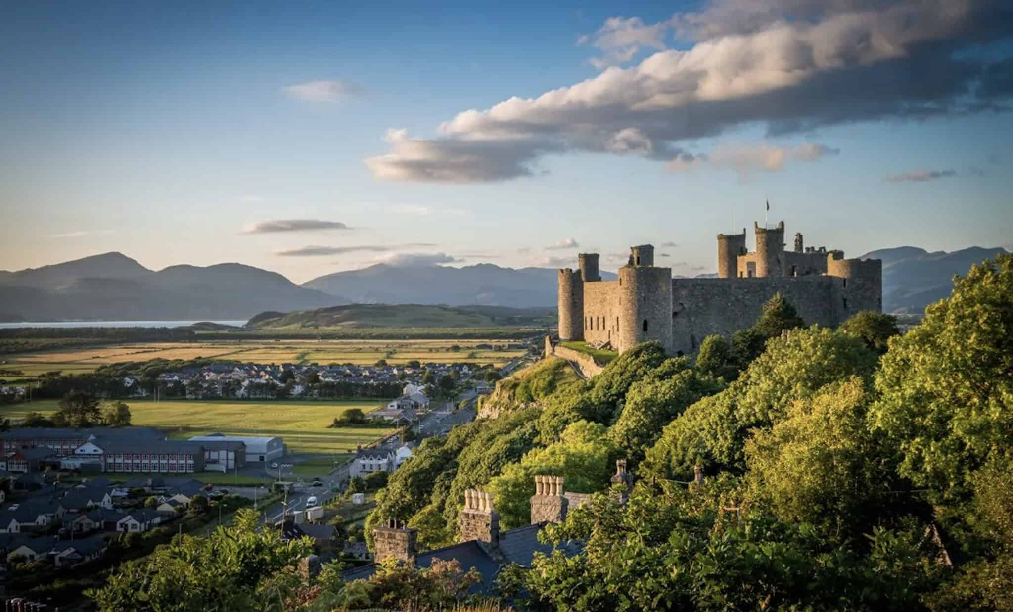 Wales Harlech castle