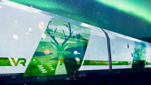 VR nattog med nordlys